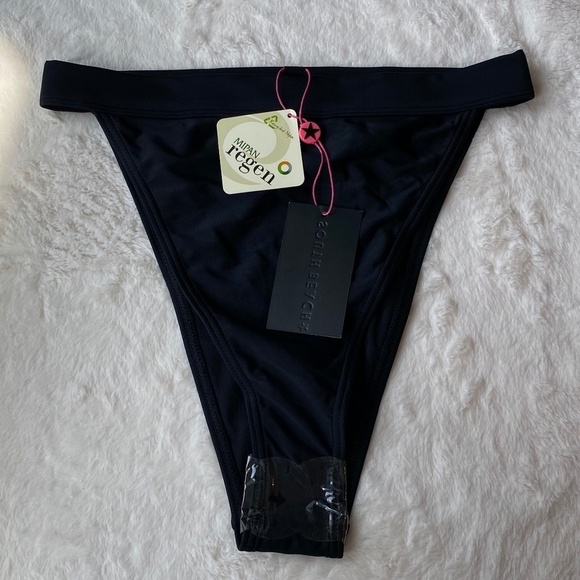 New! South Beach mix and match V bikini bottom in black 19893 - Picture 6 of 12